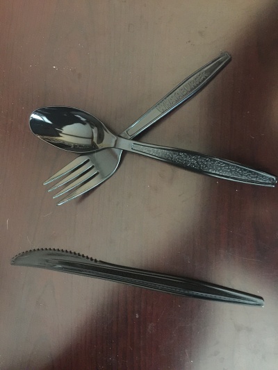 Plastic utensils small