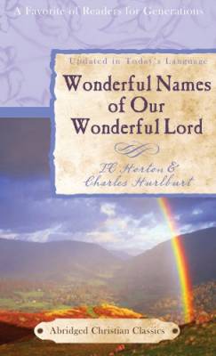 Cover for Wonderful Names of Our Wonderful Lord